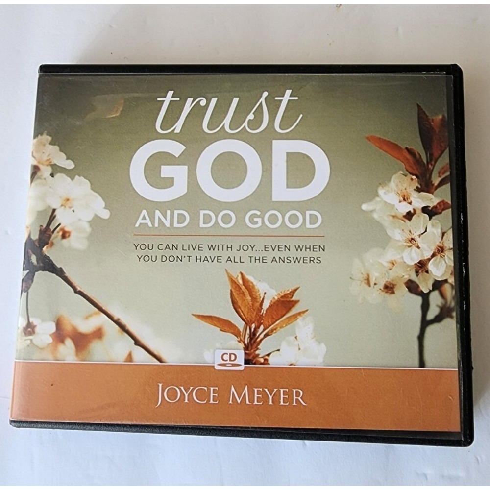 Joyce Meyer trust God And Do Good 4 CD set ‎ Christian inspirational teaching
